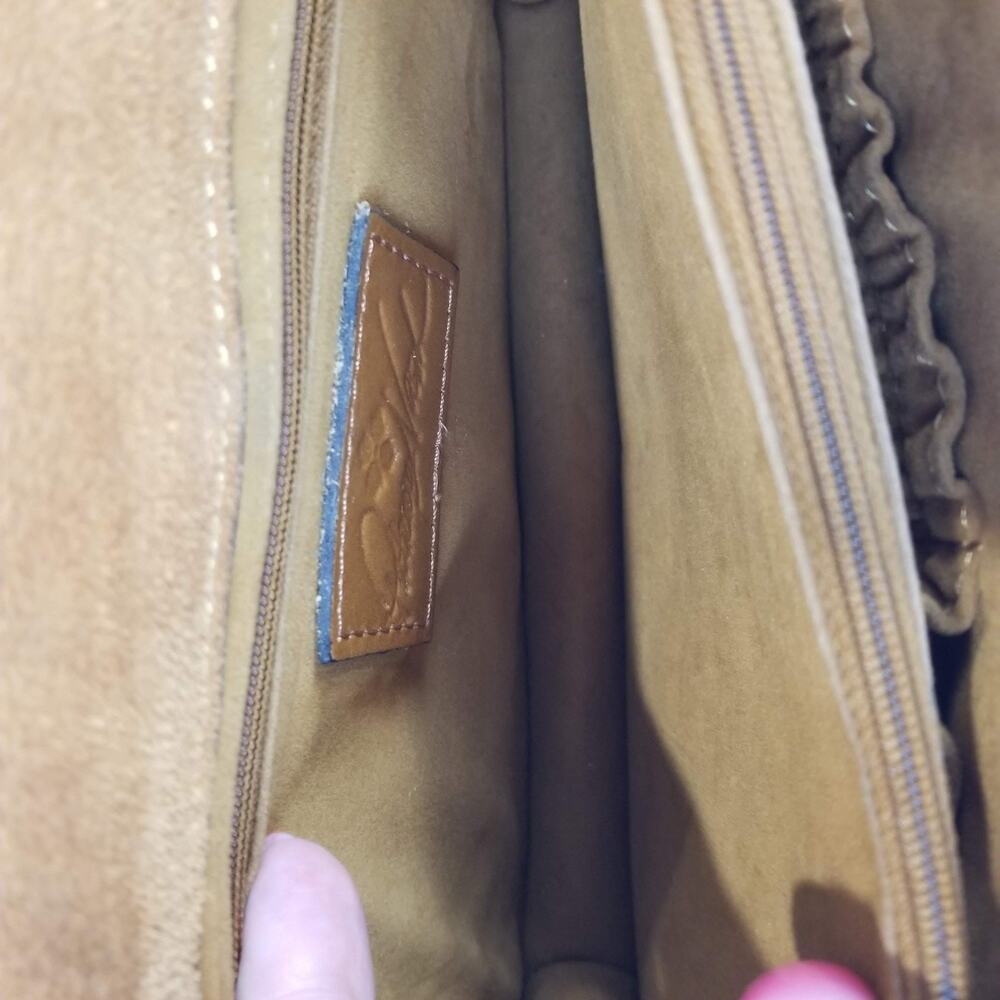 Patricia Nash Crossbody Bag Womens Small Brown Leather Organizer Wallet Pocket - Picture 8 of 16